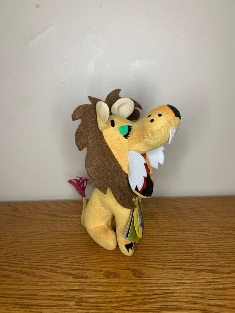 Dakin Dream Pet-Ludicrous Lion-Roaring Wide Mouth vintage 7.5" with tags